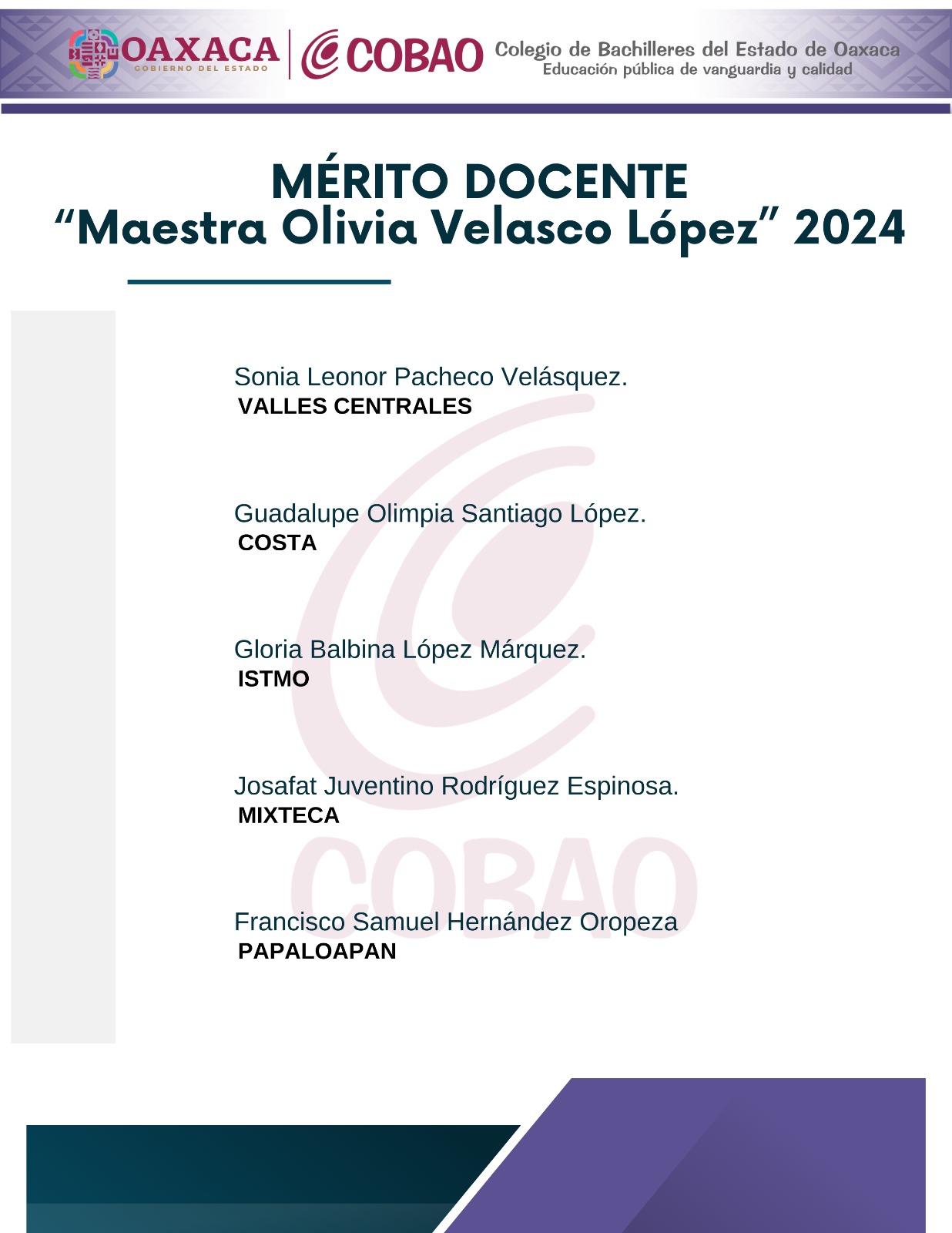 MERITO DOCENTE