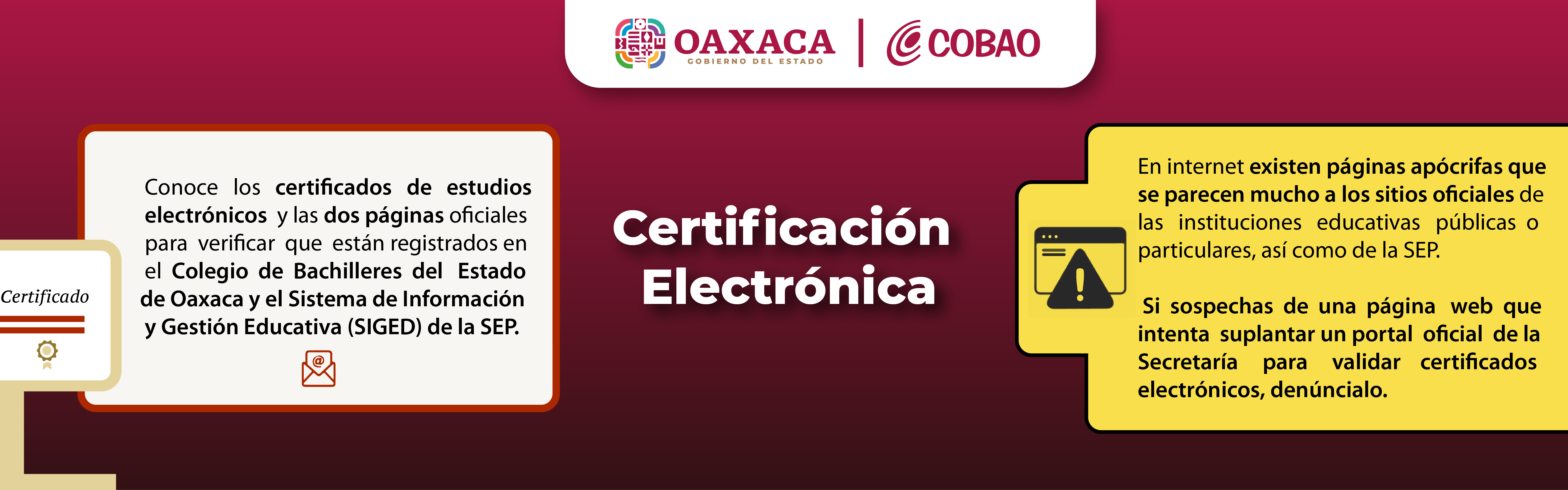 certificados