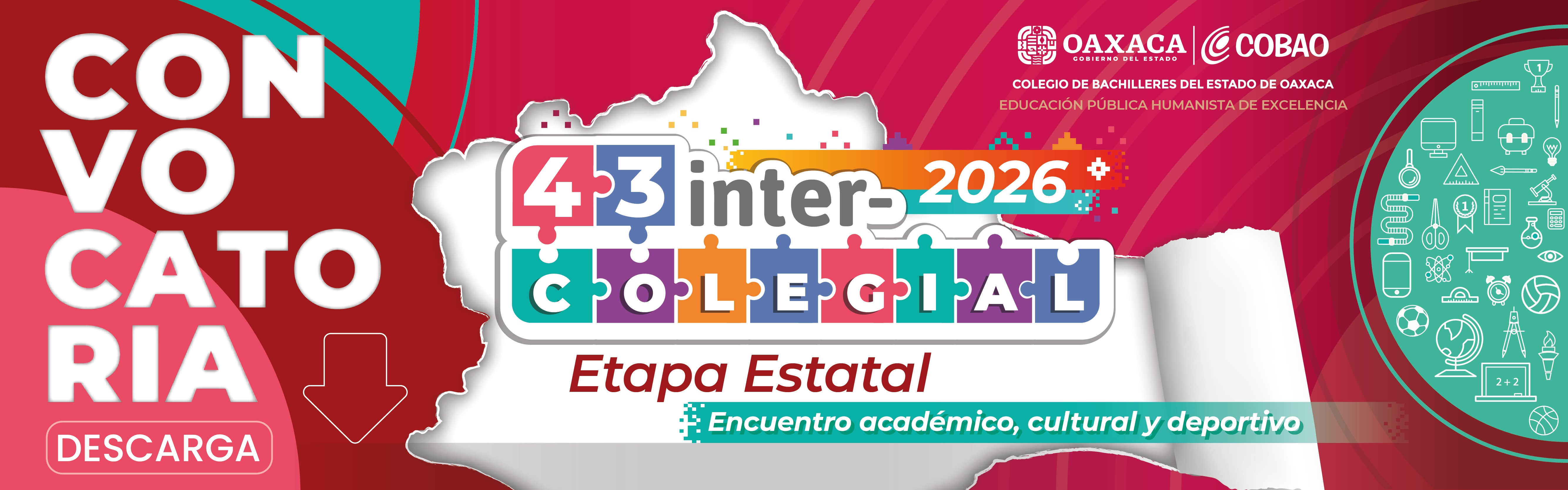 43 intercolegial Fase Estatal